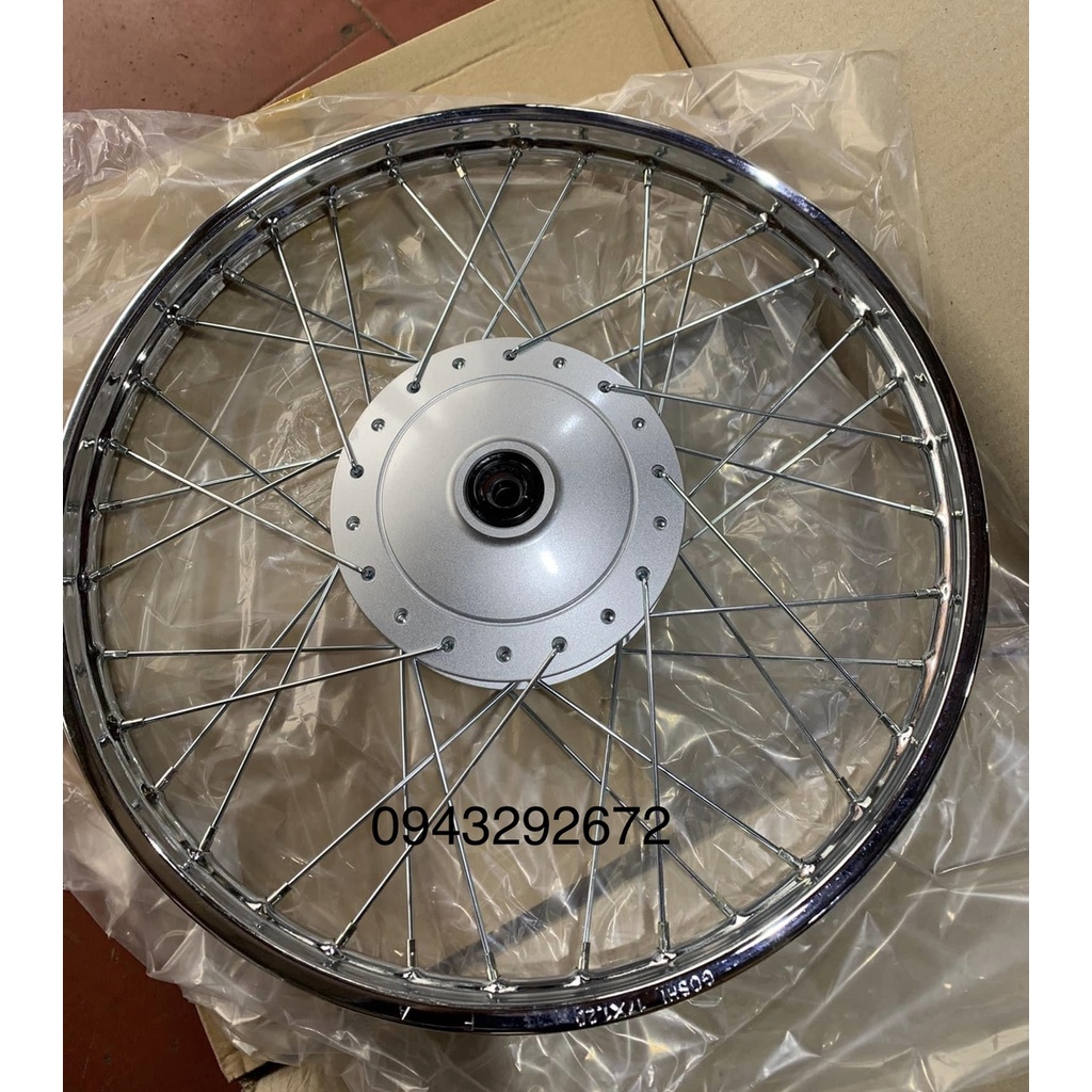 Bộ Vành Trước + May Ơ + Nan  Dream, Wave Honda