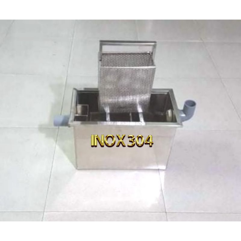 Bể tách dầu mỡ inox 304 : KT