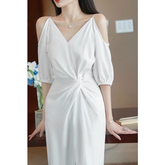 ĐẦM DỰ TIỆC BODY KHOÉT VAI MORI DRESS