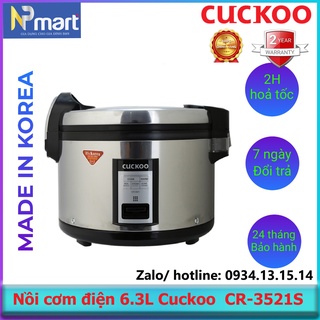 Nồi cơm điện cuckoo 3521s inox xuất xứ hàn quốc