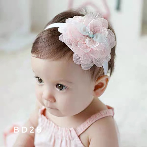 Tổng hợp các mẫu băng đô cho bé 0-2 tuổi p.2