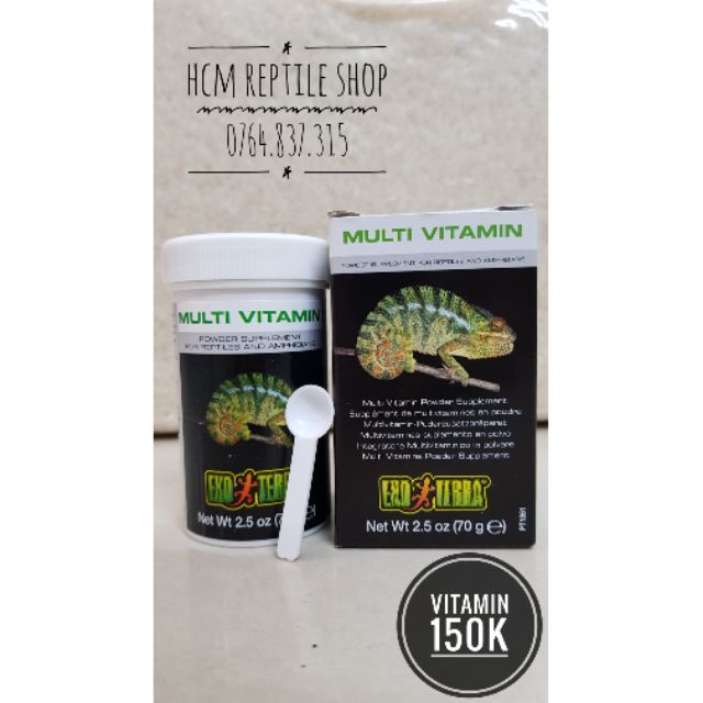 Vitamin tổng hợp cho Bò sát (Exo Terra)