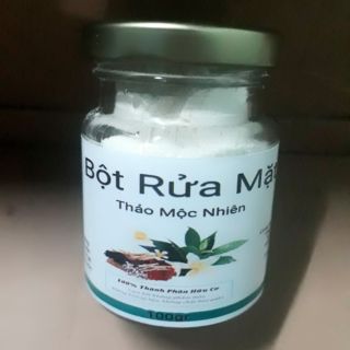 Bột rửa mặt thảo mộc