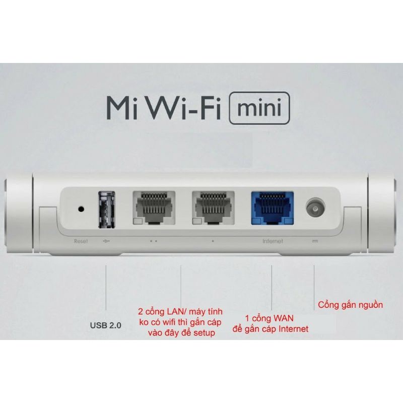 phát wifi kích wifi XIAOMI MINI 2 băng tần chuẩn AC1200 | WebRaoVat - webraovat.net.vn