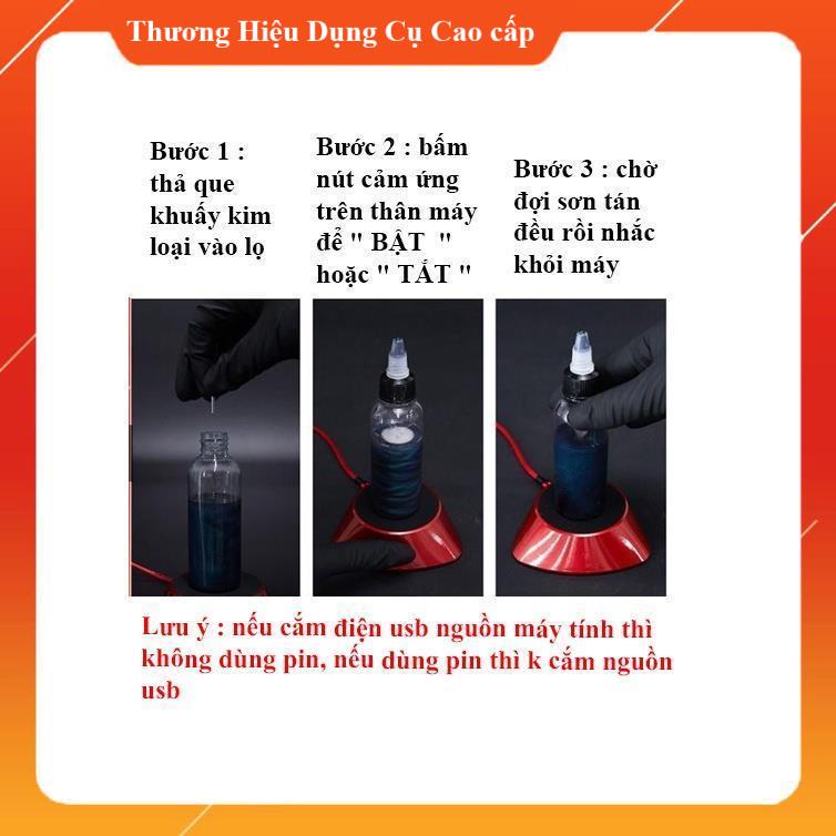 Máy lắc sơn cao cấp màu dspiae màu từ tính MS-01