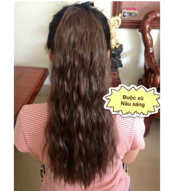 tóc giả buộc xù
