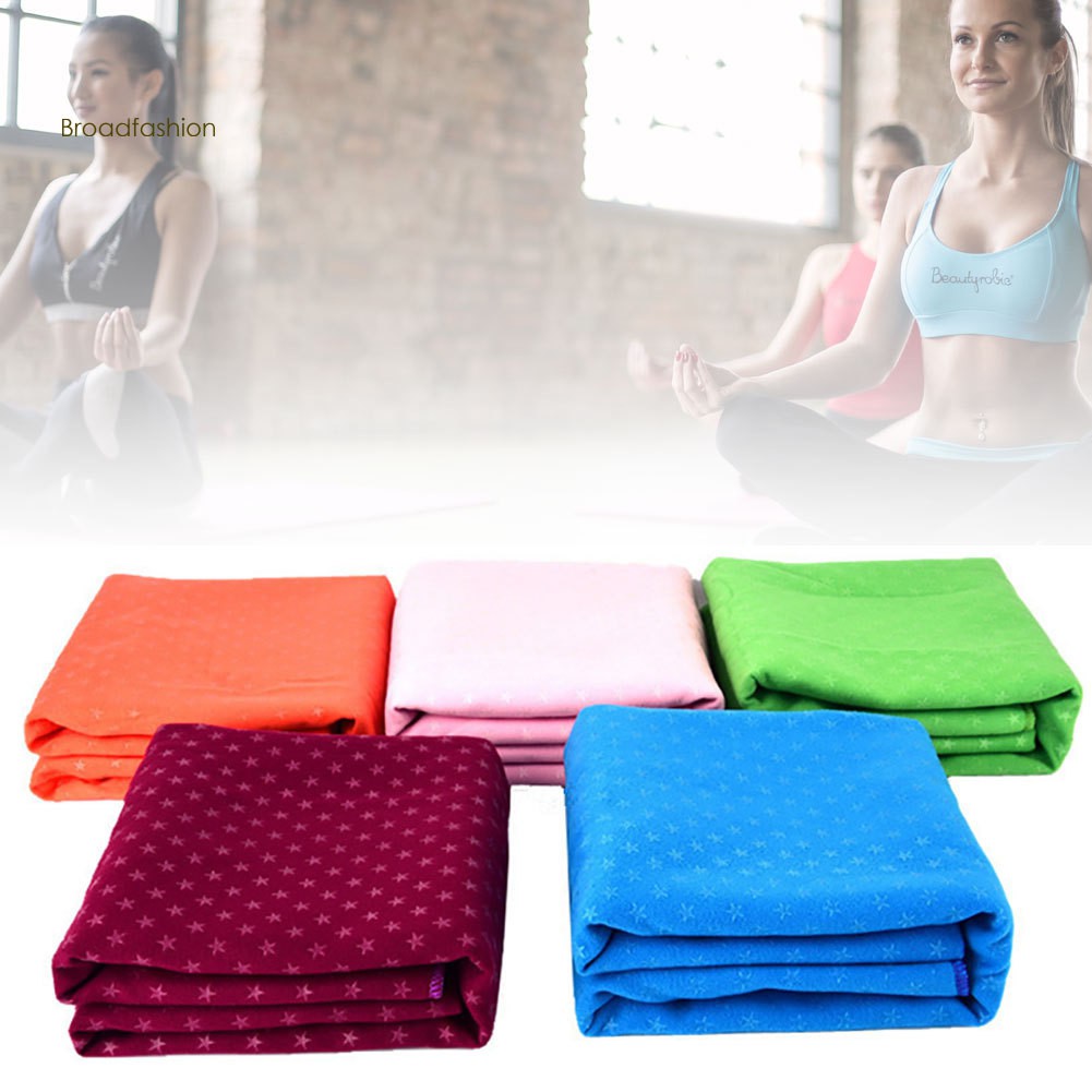 Thảm Yoga Chống Trượt Họa Tiết Ngôi Sao
