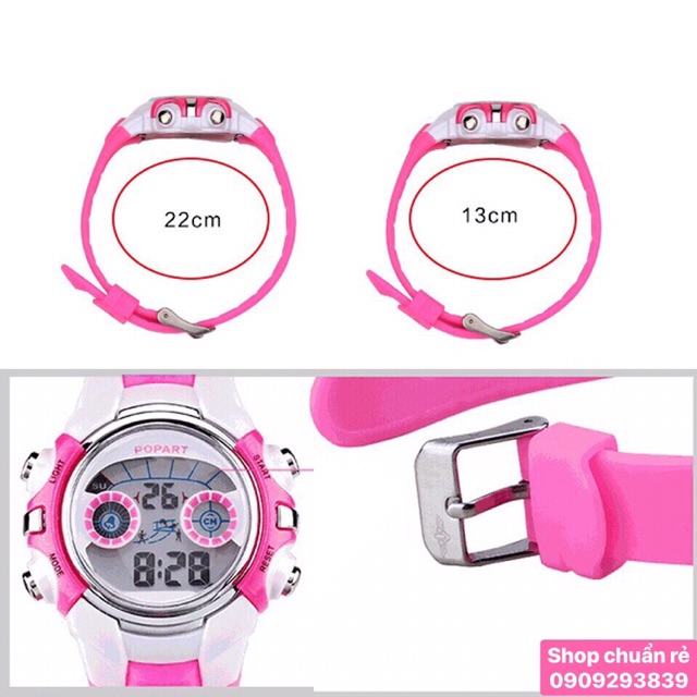 Đồng Hồ Thể Thao Dành Cho Bé Gái Chính Hãng PoPart | BigBuy360 - bigbuy360.vn