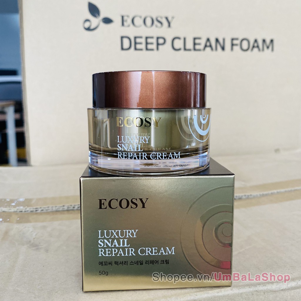 Kem dưỡng ốc sên ECOSY LUXURY SNAIL (50g)