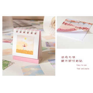 Set 50 miếng postcard, trang trí bầu trời, hoa mộng mơ