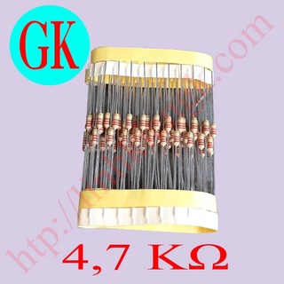 Điện trở 4k7 4,7k 1/4w