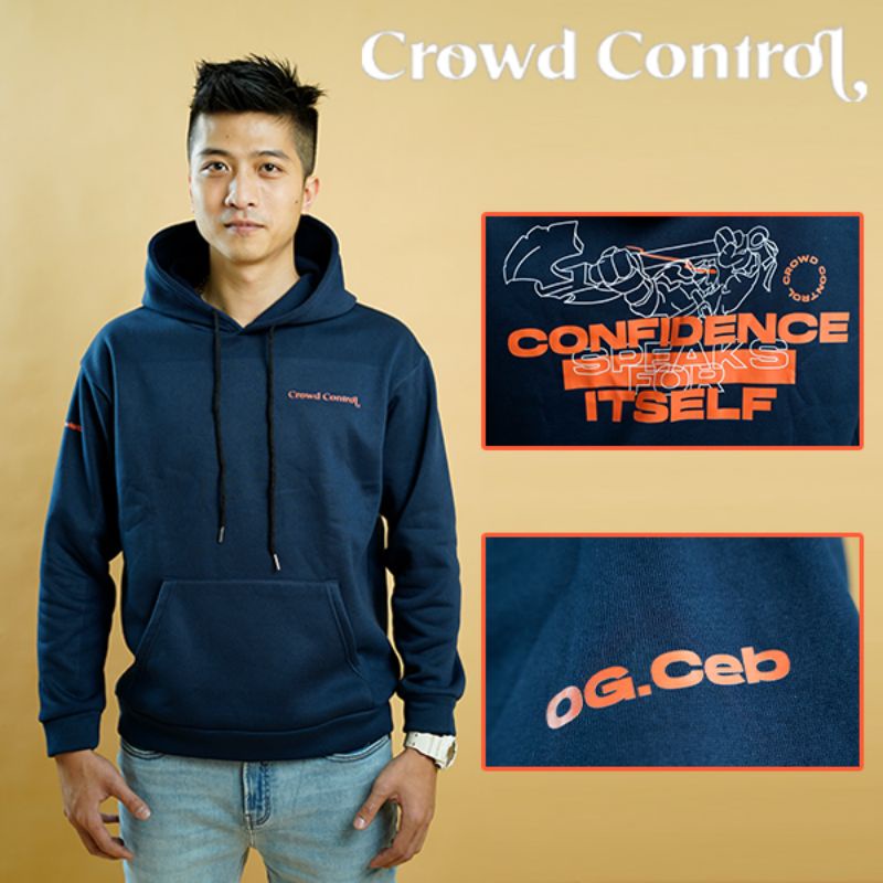 Áo nỉ Gaming Hoodie xanh navy