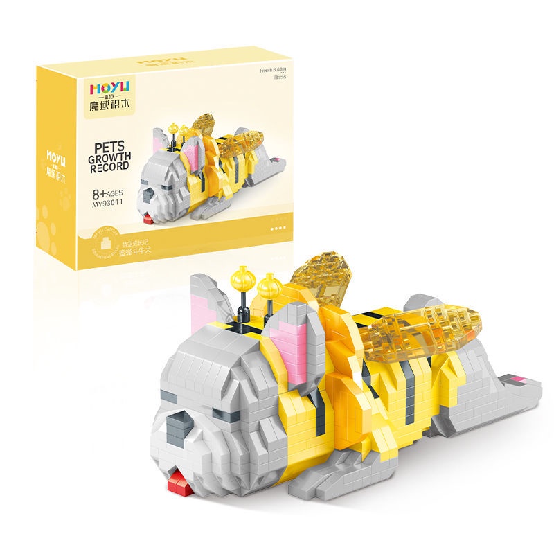 Bộ Đồ Chơi Lắp Ráp Hình Thú Cưng Dễ Thương Dành Cho Trẻ Em