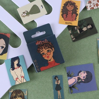 Set 46 sticker dán trang trí sổ lưu niệm