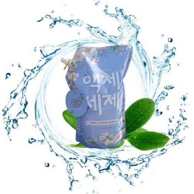 Nước Giặt Xả Blue Hàn Quốc Hương Thảo Mộc Chính Hãng 2000ML