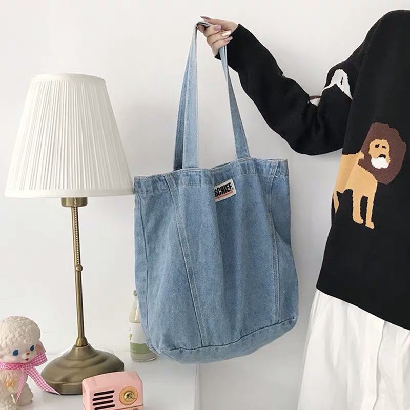 Túi Vải Jeans MISCHIEF