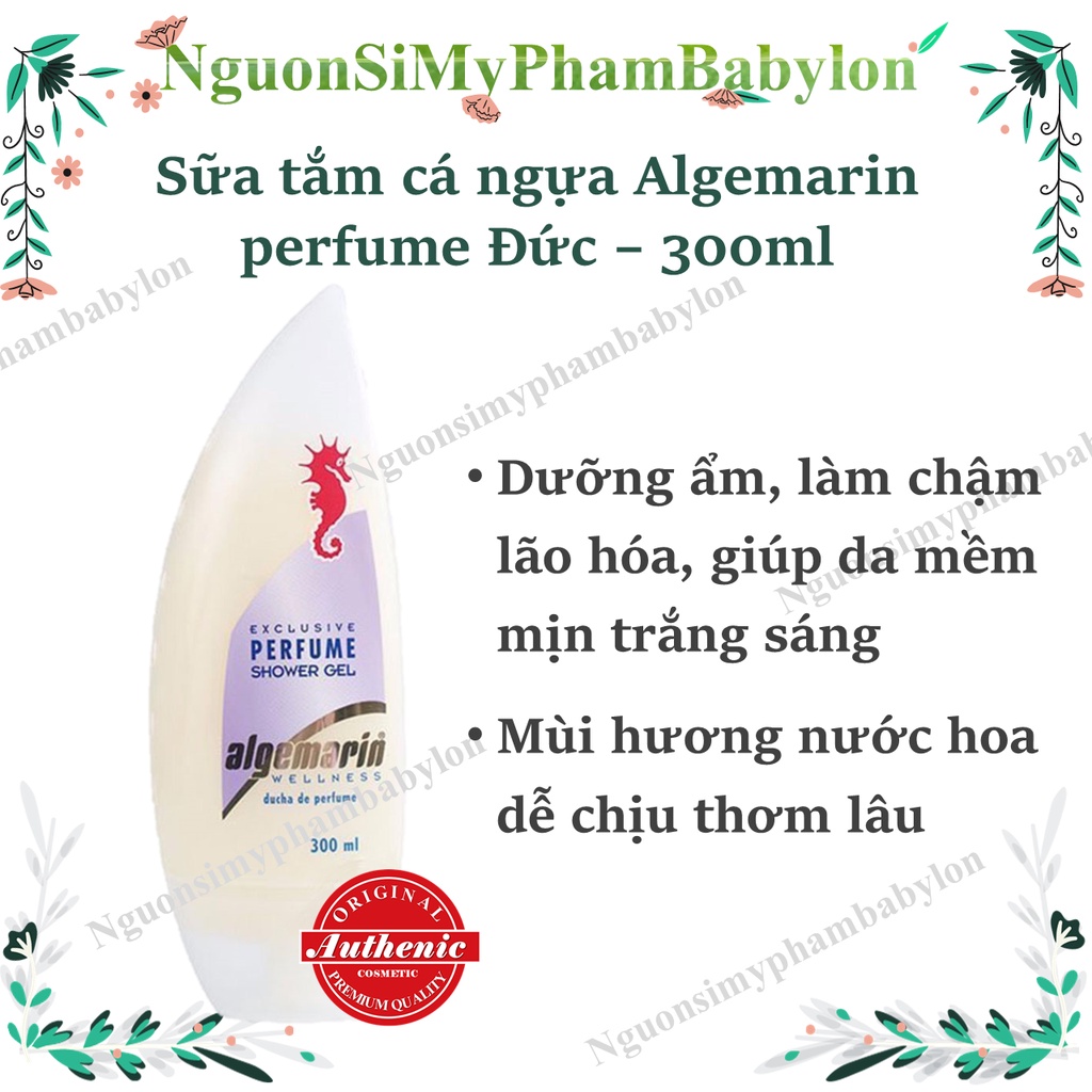 Sữa tắm cá ngựa Đức hàng chuẩn