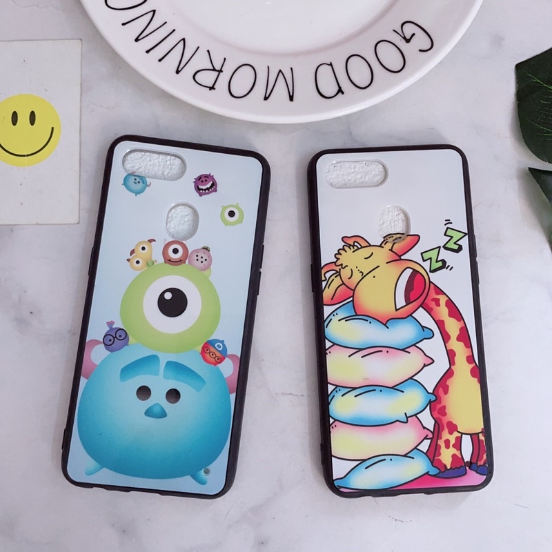 Ốp Oppo F9/A5S Viền Nhựa Dẻo Hình Kute