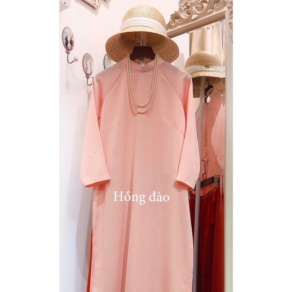 Áo Dài và Quần lẻ Tây Thi Màu Trơn