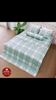 Bộ drap hộp(gối 1 lớp ) -size m6 - M149