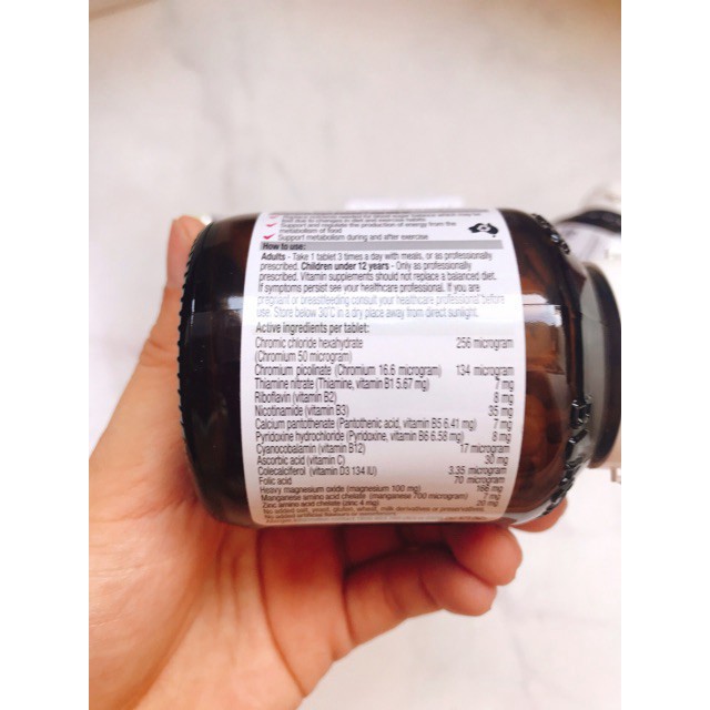 Viên Uống Cân Bằng Đường Huyết Sugar Balance Blackmores 90v - Úc