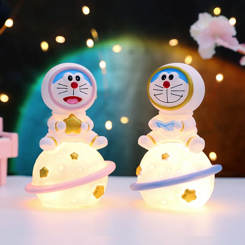 Đèn Ngủ Để Bàn Hình Doraemon Sáng Tạo Trang Trí Nhà Cửa
