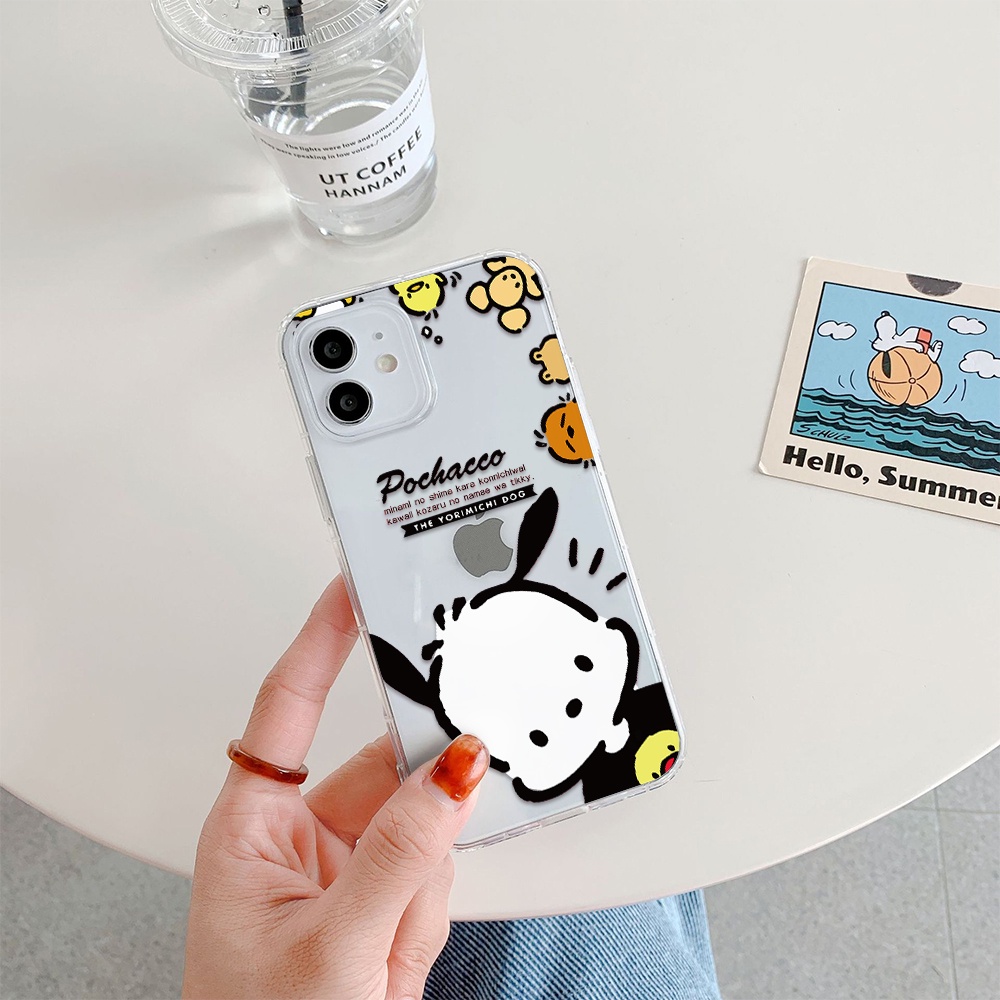 Ốp Điện Thoại Hình Chú Chó Pochacco Cho Iphone 11 Pro Max 12 Pro Max 13 Pro Max Mini 6 7 8 6 7plus Se 2020 X Xs Xr 5 4