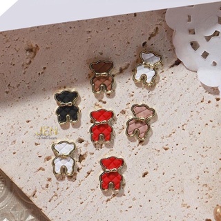 Charm gấu nail trang trí móng