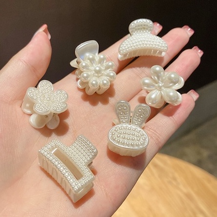 Kẹp Gắp Tóc Mini Bằng Nhựa Bắt Tóc Kẹp Mái Phong Cách Hàn Quốc - Hadichi