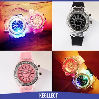 Đồng Hồ LED Phát Sáng Thời Trang Cho Nam Nữ