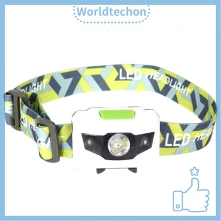 Đèn Pin Đội Đầu Mini Siêu Sáng 300lm R3+2 Bóng Led 4 Chế Độ