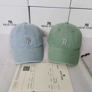 Mũ Lưỡi Trai Bóng Chày Thêu Chữ B Hàn Quốc Thời Trang Cotton Mềm Nam Nữ