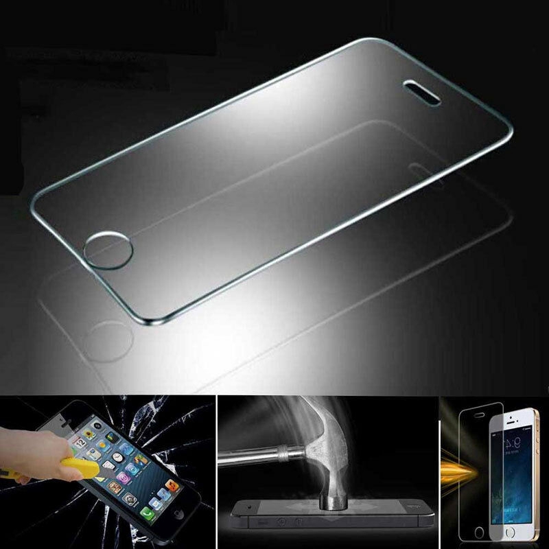 Kính cường lực 9H chống trầy chuyên dụng bảo vệ cho iPhone 8 7 6s Plus 4 5 SE