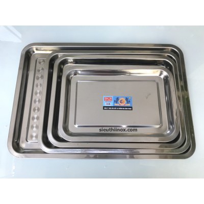 khay inox 1 lớp