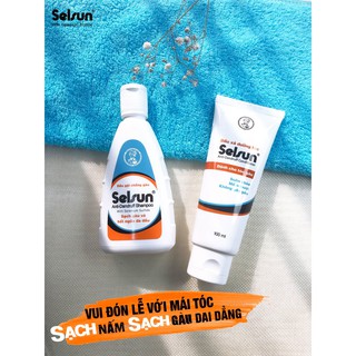 Dầu gội sạch gàu và hết ngứa da đầu selsun 50ml/100ml