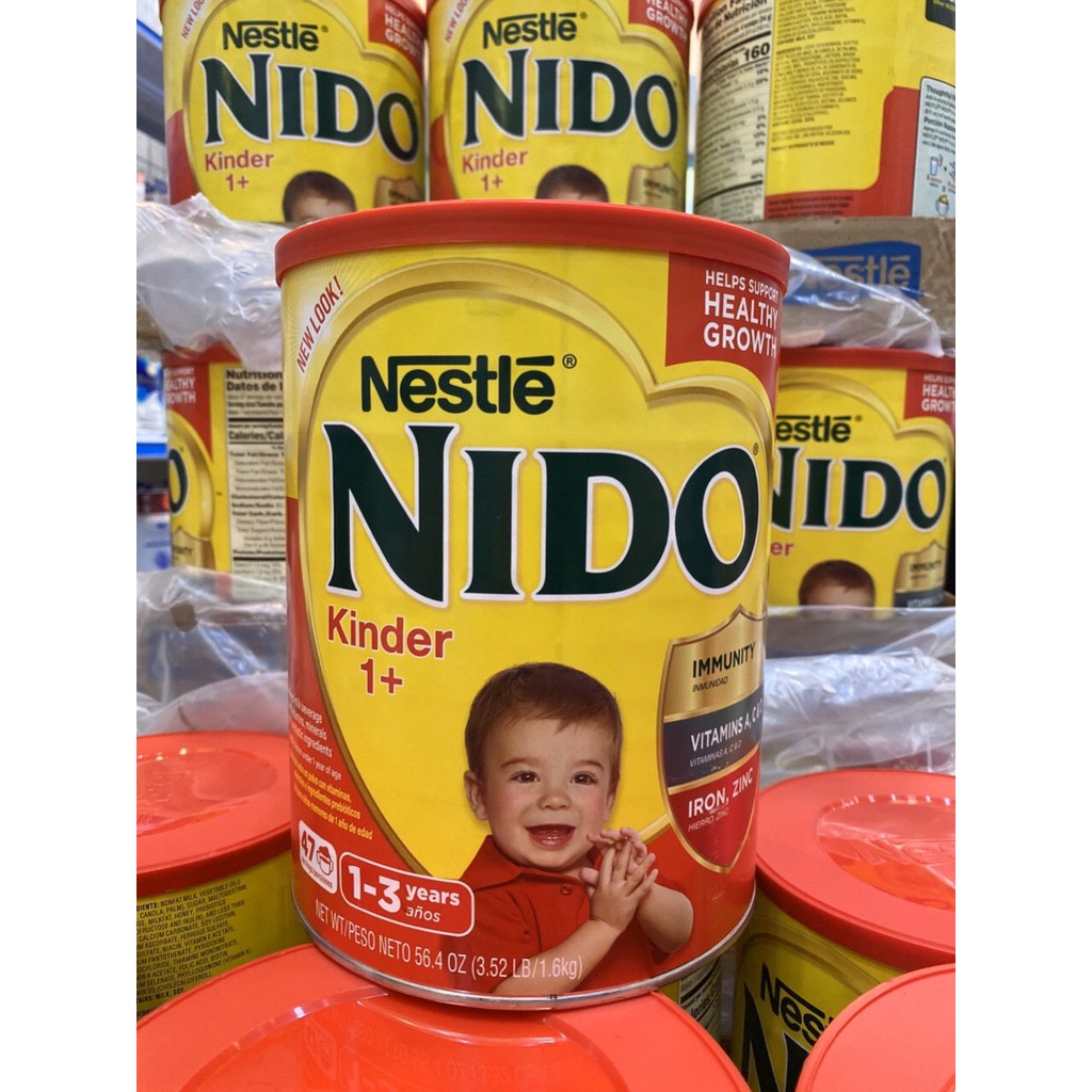 Date 3/24 Sữa NiDo Nắp Đỏ 2,2kg Của Mỹ Hàng Air