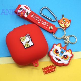 Beats Powerbeats Pro Case Vỏ Bọc Bảo Vệ Hộp Đựng Tai Nghe Airpod Bằng Silicon Hình Mèo / Sư Tử Ngộ Nghĩnh Đáng Yêu