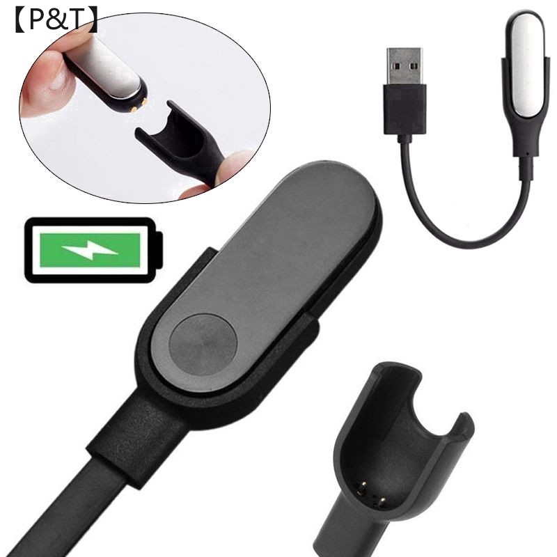 【P&amp;T】（Bộ sạc）For Xiaomi Mi Band 2 Smart Watch ReplacementMiband 2USB Charging Cable Charger Cord