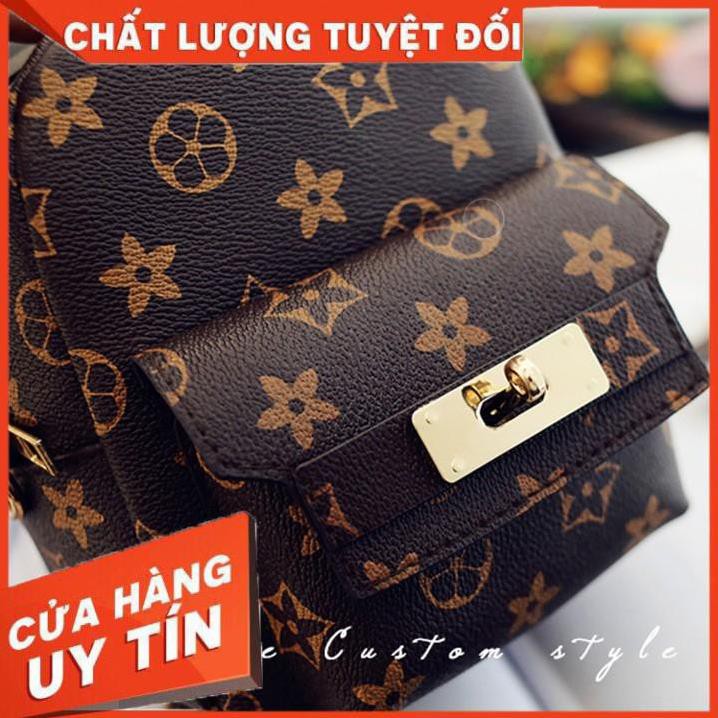 [Thanh lí xả kho] Balo nữ mini giá rẻ đi chơi, kết hợp đeo chéo, chất liệu da pu nhỏ gọn