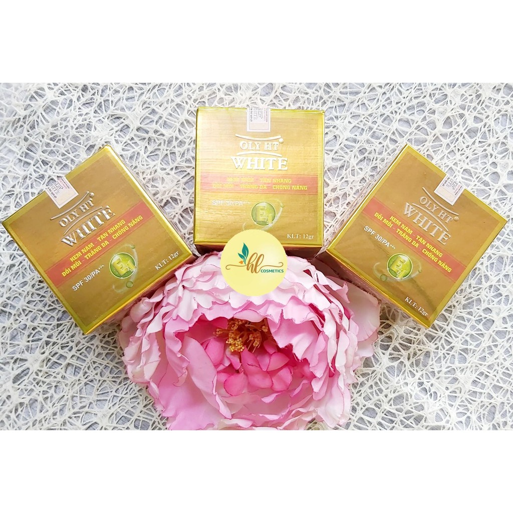 Kem Nám - Tàn Nhang - Đồi Mồi - Trắng Da - Chống Nắng OLY HT WHITE 12g/25g