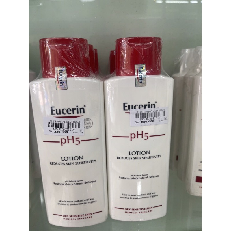 Sữa dưỡng thể EUCERIN pH5 Lotion 250ml -Chính hãng