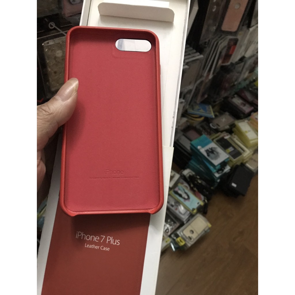 Ốp lưng da iPhone 7 Plus IPhone 8 Plus Leather case cao cấp chính hãng