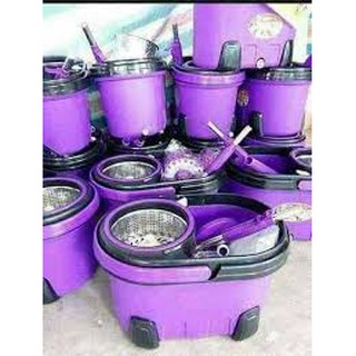 Bộ chổi lau nhà robot 360 độ