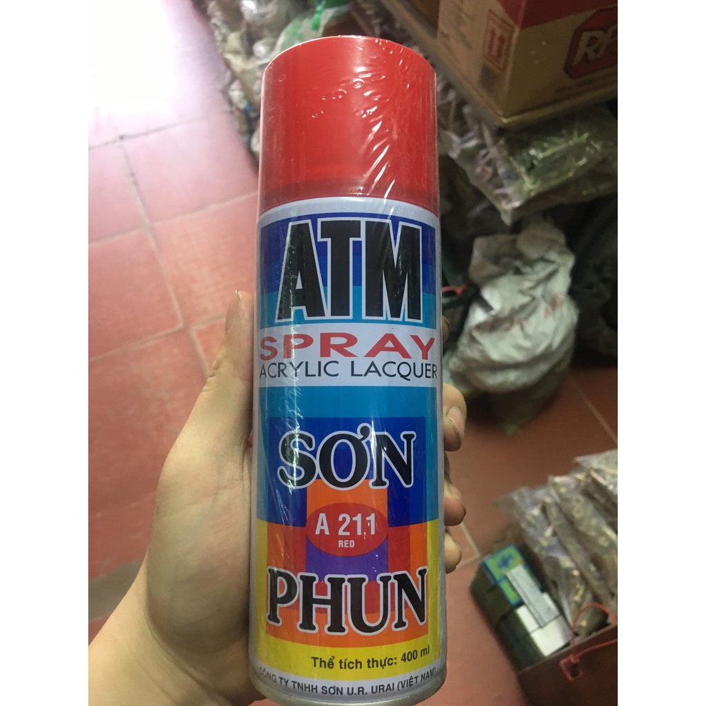 SƠN XỊT SƠN PHUN SƠN LẮC ATM CÁC MÀU