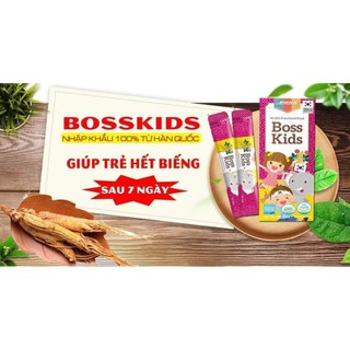 Si rô Bosskids giúp ăn ngon miệng, ngủ ngon, tăng hấp thu
