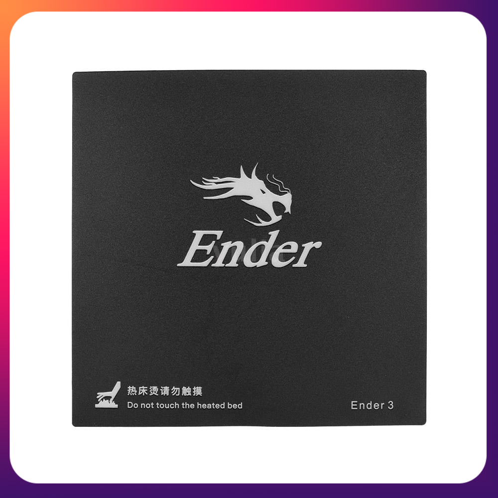 Tấm dán bàn nhiệt máy in 3D 9 Inch * 9 Inch cho Ender-3