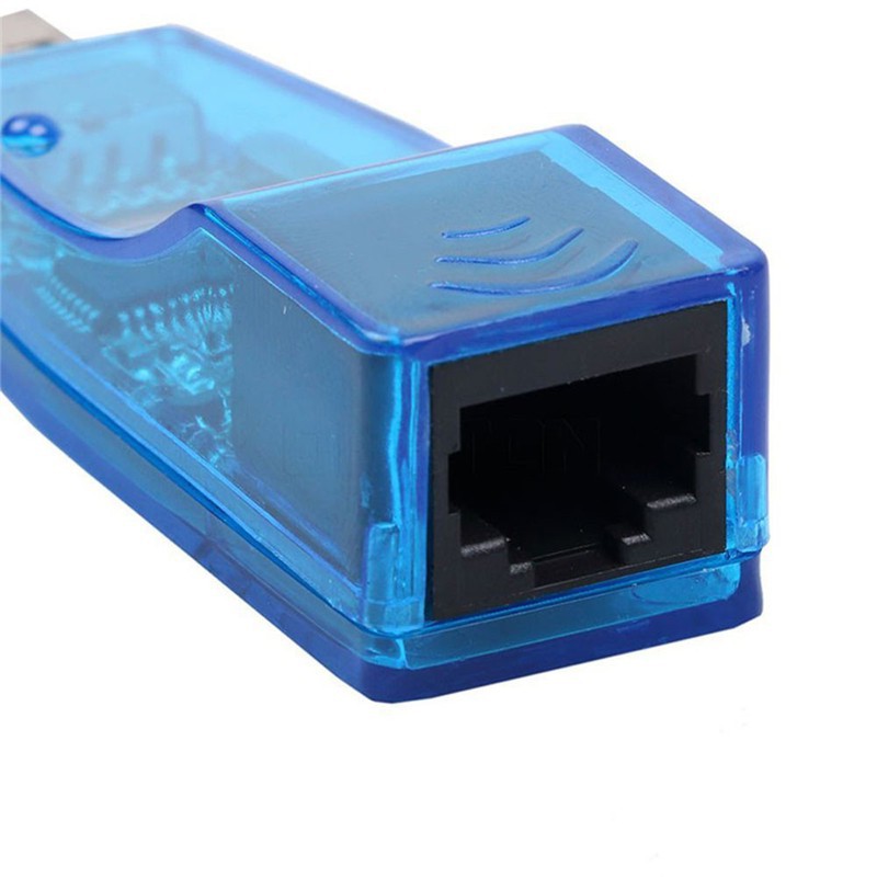 Đầu chuyển đổi cáp cổng USB 2.0 sang LAN RJ45 Ethernet mạng LAN cho máy tính bàn 10 / 100Mbps