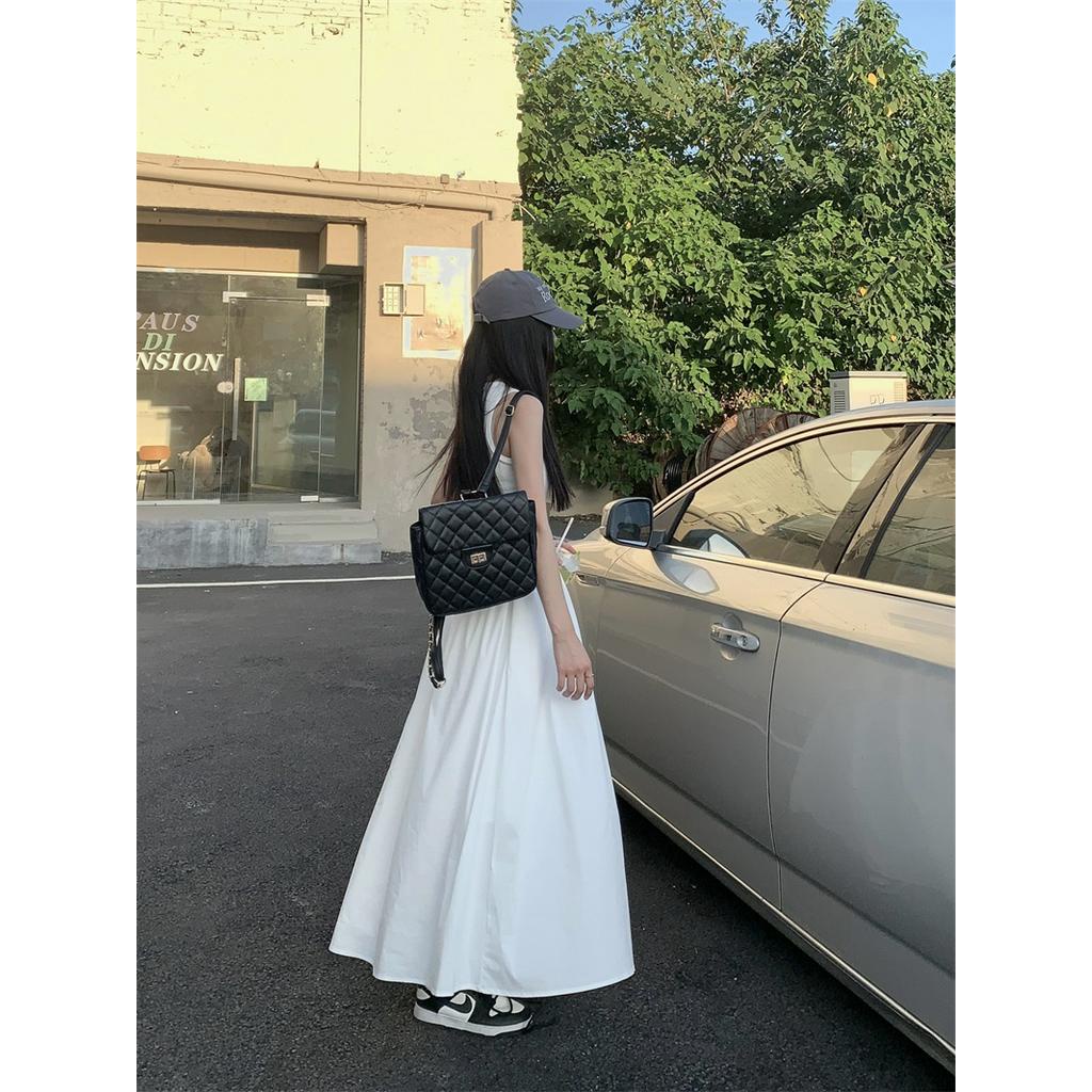 Đầm Dài Không Tay Ôm Eo Thời Trang Mùa Hè Dành Cho Nữ