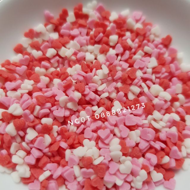 Kẹo Trang trí Hình Tim 20gr