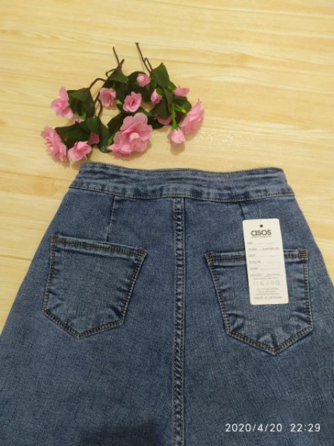 [ Mã WASTRUN4 giảm 10% tối đa 30K đơn 99K] Quần jeans nữ cạp cao